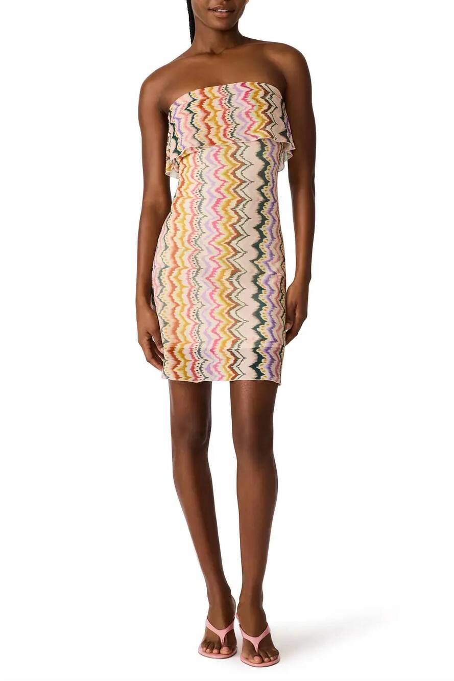NEW STEVE MADDEN bryar dress in rainbow vision